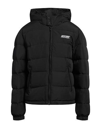 MOSCHINO 다운 자켓 블랙 100% 폴리에스테르