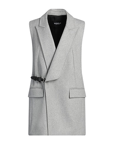 DONDUP Coat Grey 75% Virgin Wool, 20% Polyamide, 5% Cashmere