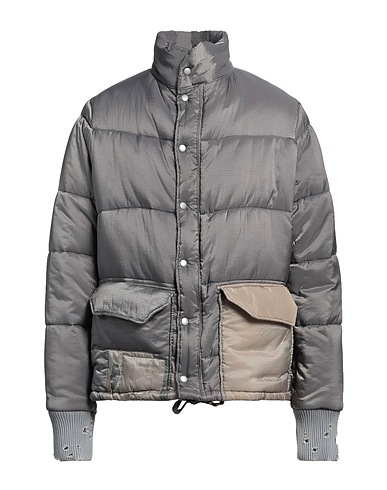 GREG LAUREN Shell jacket Lead Cotton, Nylon