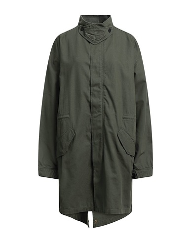 ZADIG&VOLTAIRE Full-length jacket Military green 100% Cotton