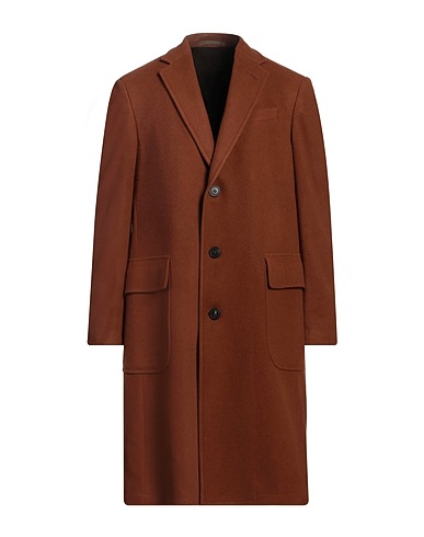 LAB. PAL ZILERI Coat Brown 80% Wool, 20% Polyamide