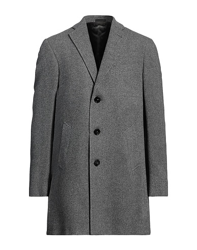 LAB. PAL ZILERI Coat Grey 77% Wool, 22% Polyamide, 1% Elastane