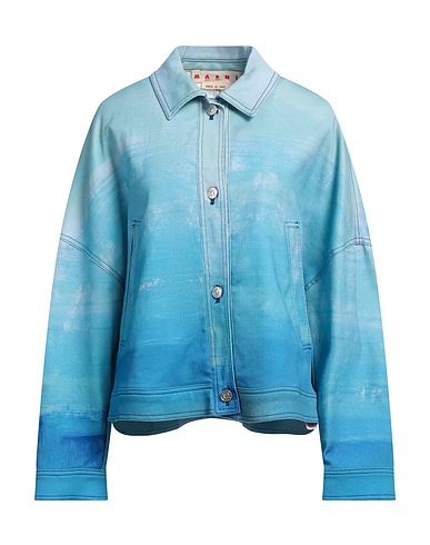 MARNI Denim jacket 97% Cotton, 3% Elastane