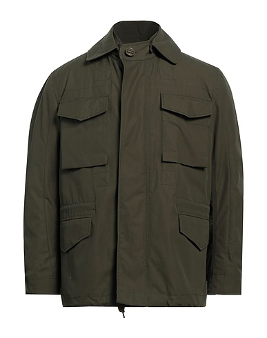 APPLIED ART FORMS Jacke Militärgrün 100% Polyester