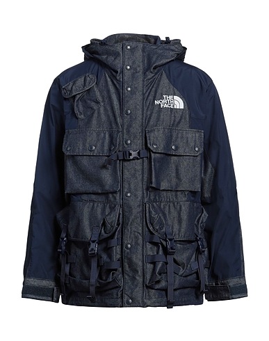 THE NORTH FACE Jacket BLU 65% Cotton, 35% Polyester