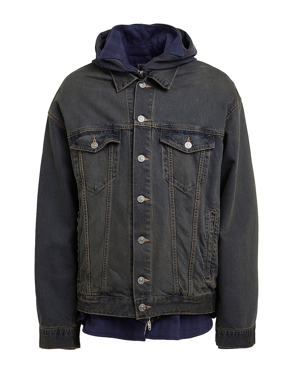 BALENCIAGA - Denim outerwear