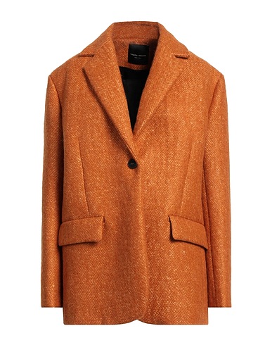 ROBERTO COLLINA Coat Mandarin 72% Wool, 22% Linen, 6% Nylon