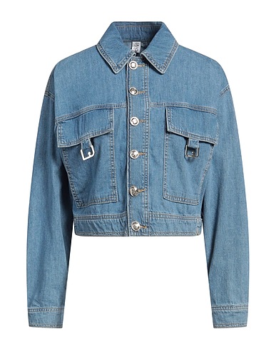 LIU •JO Denim jacket Blue 100% Cotton