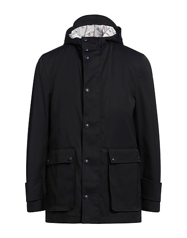 THOM BROWNE Giubbotto Blu notte 68% Poliestere, 32% Cotone