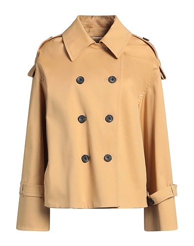BY MALENE BIRGER Double breasted pea coat Sand 50% Organic cotton, 48% Cotton, 2% Elastane