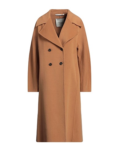 EMMA & GAIA Cappotto Cammello 80% Lana, 10% Cachemire, 10% Poliammide