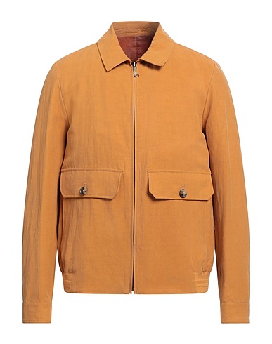PAL ZILERI Jacket Camel 65% Linen, 35% Silk, Cotton, Elastane