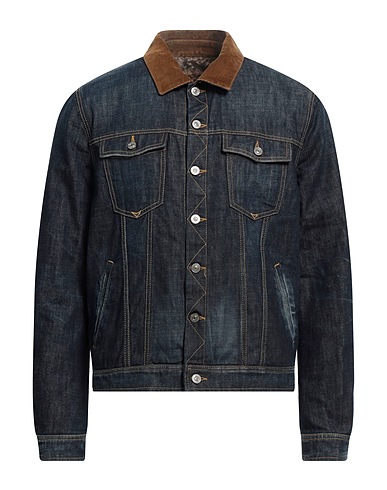 BARMAS Denim jacket Blue 100% Cotton
