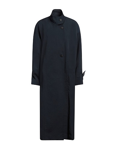 LE 17 SEPTEMBRE Double breasted pea coat Navy blue 100% Nylon