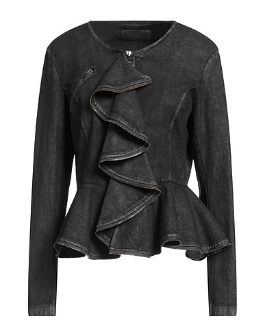 LA HAINE INSIDE US COATS & JACKETS Charcoal 97% Cotton, 3% Elastane