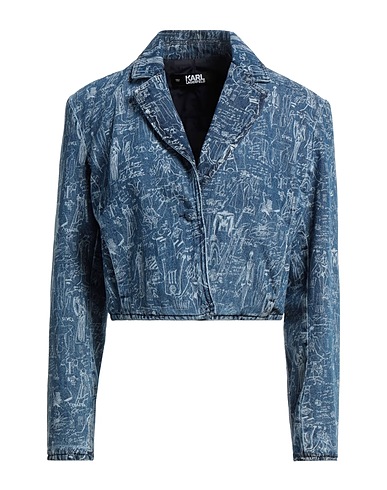 KARL LAGERFELD Denim jacket Blue 100% Cotton