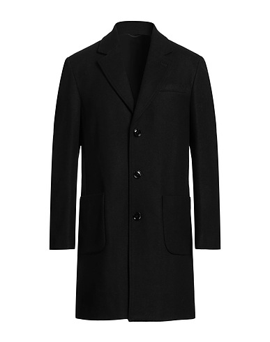 LIU •JO MAN Coat Black 60% Wool, 40% Polyester