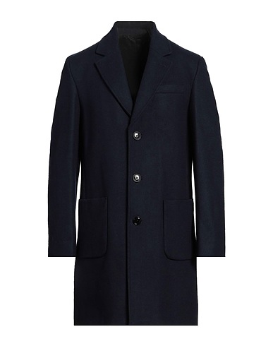LIU •JO MAN Manteau long Bleu nuit 60% Laine, 40% Polyester
