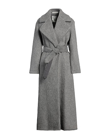 EMMA & GAIA Coat Grey 30% Acrylic, 26% Polyester, 26% Mohair wool, 18% Virgin Wool
