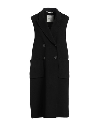 EMMA & GAIA Coat Black 80% Wool, 10% Cashmere, 10% Polyamide