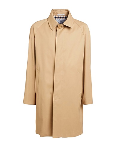 AQUASCUTUM ACTIVE Full-length jacket Beige 100% Cotton