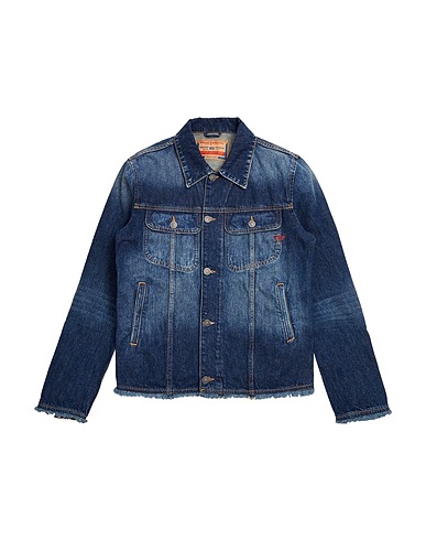 DIESEL Denim jacket Blue 100% Cotton