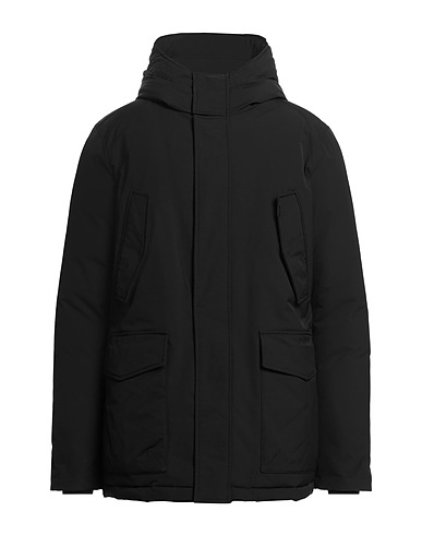 LIU •JO MAN Coat Black 100% Polyester