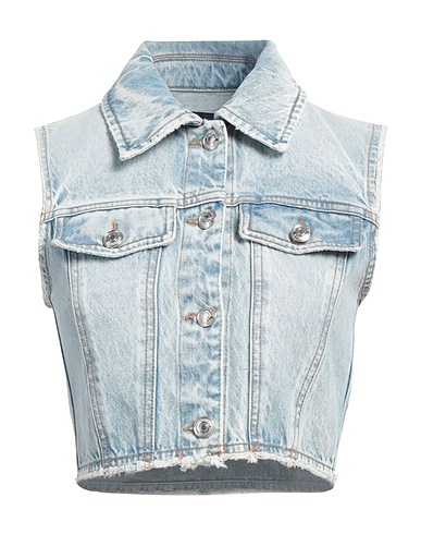SPORTMAX Denim jacket Blue 100% Cotton