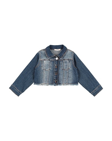 LIU •JO Denim jacket Blue 98% Cotton, 2% Elastane