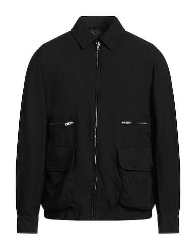 COMME des GARÇONS Jacket BLACK Black 100% Polyester