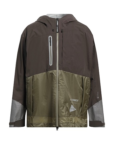 ADIDAS Jacket Dark green 100% Polyamide