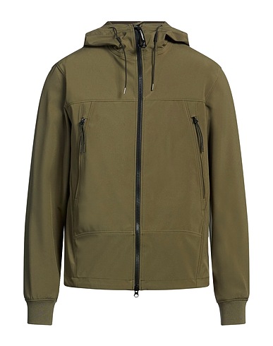 C.P. COMPANY Jacket Military green 92% Polyester, 8% Elastane