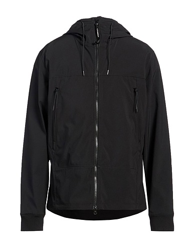 C.P. COMPANY Jacket Black 92% Polyester, 8% Elastane