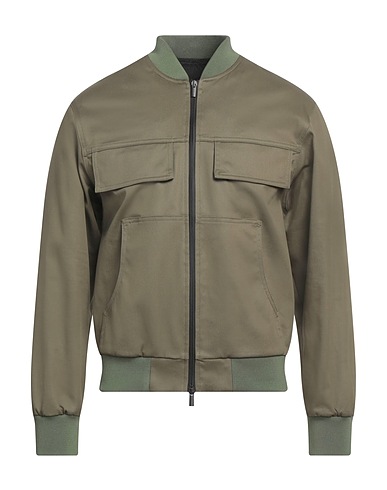 NINE IN THE MORNING Bomber Military green 98% Cotton, 2% Polyurethane