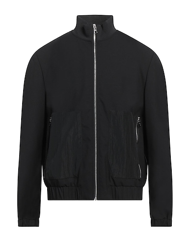 CALVIN KLEIN Jacket NERO 51% Wool, 47% Polyester, 2% Elastane