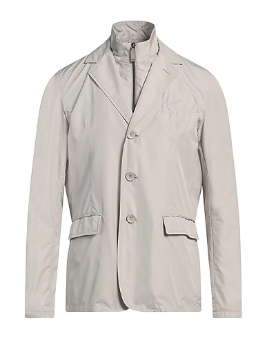 HERNO Jacket Light grey 100% Polyester