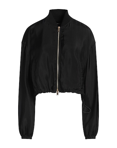 FABIANA FILIPPI Jacket Black 50% Viscose, 50% Cupro