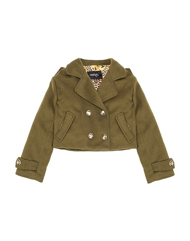 RELISH Caban e doppio petto Verde militare 91% Poliestere, 9% Viscosa
