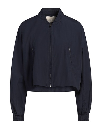 ULLA JOHNSON Bomber Navy blue 100% Cotton