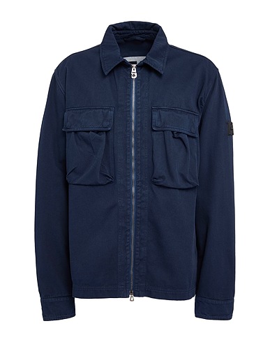 HISTORIC Куртка Тёмно-синий 100% Хлопок