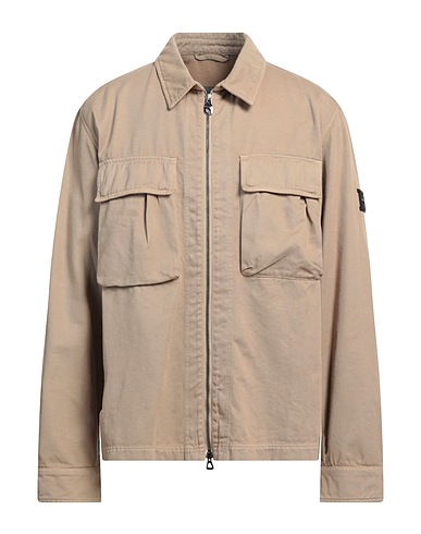 HISTORIC Giubbotto Beige 100% Cotone