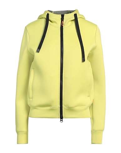 DEKKER Hooded track jacket  Lime green 73% Polyester, 20% Viscose, 7% Elastane
