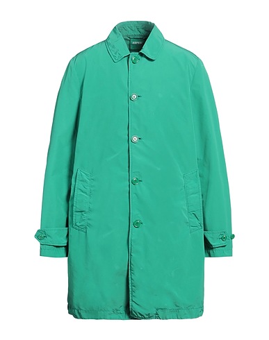 ASPESI Full-length jacket Green 80% Polyester, 20% Polyamide