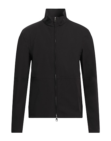 DUNHILL Jacket Black 88% Polyamide, 12% Elastane