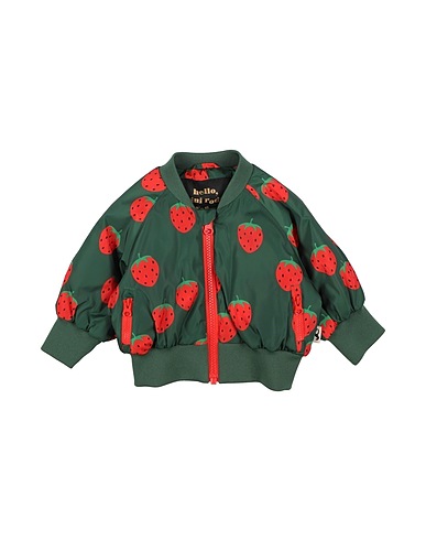 MINI RODINI Jacket Military green 100% Polyester