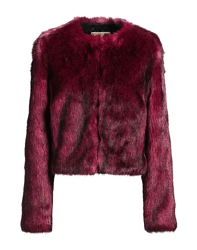 MICHAEL MICHAEL KORS Teddy Coat Fucsia 100% Acrilico