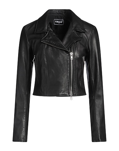 SWD by S.W.O.R.D. Biker jacket Black 100% Leather