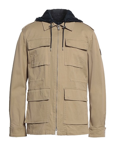 JOHNNY LAMBS Giubbotto Beige 97% Cotone, 3% Elastan, Poliammide