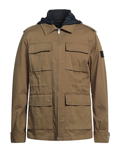 JOHNNY LAMBS Giubbotto Verde militare 97% Cotone, 3% Elastan, Poliammide