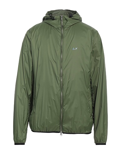 SUN 68 Jacket Dark green 100% Polyamide